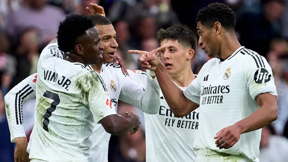 la liga real madrid cf laliga liga mbappe